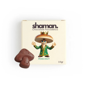 Chocohongos Shaman – 4pzas Chocolate 77% Cacao Amargo